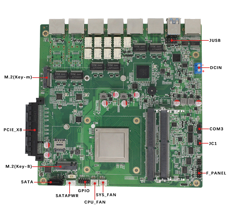 飛騰網絡安全工控主板N201F(圖4) 飛騰網絡安全工控主板N201F(圖4)