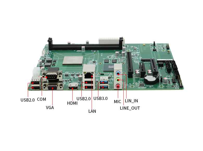 龍芯3A6000信創辦公主板P603L(圖4)
